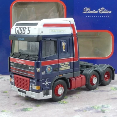 Corgi CC13210 DAF XF Super Space Tractor - Gibbs - 1:50 scale mint boxed - Image 1 of 4