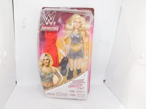 WWE Superstars Fashions Charlotte Flair Wrestling Deluxe 12" Fashion Doll - Imagen 1 de 5
