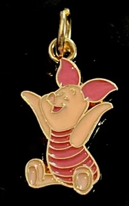 Disney Ferkel Goldfarben & Emaille Charm Neu - Bild 1 von 2