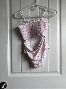 NEW NWT Janie and Jack girls Size 16 Beautiful Flamingo 2 Pc Swimsuit - Picture 1 of 3