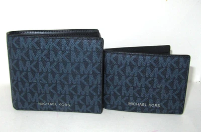 Michael Kors Cooper адмирал логотип мужчин 2 изделия бумажник новый с Ярлыками $198 - Изображение 1 из 4