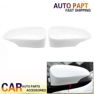 For 2014-2018 Toyota Corolla White Rearview Door Side Mirror Cap Cover Caps Trim - Picture 1 of 8
