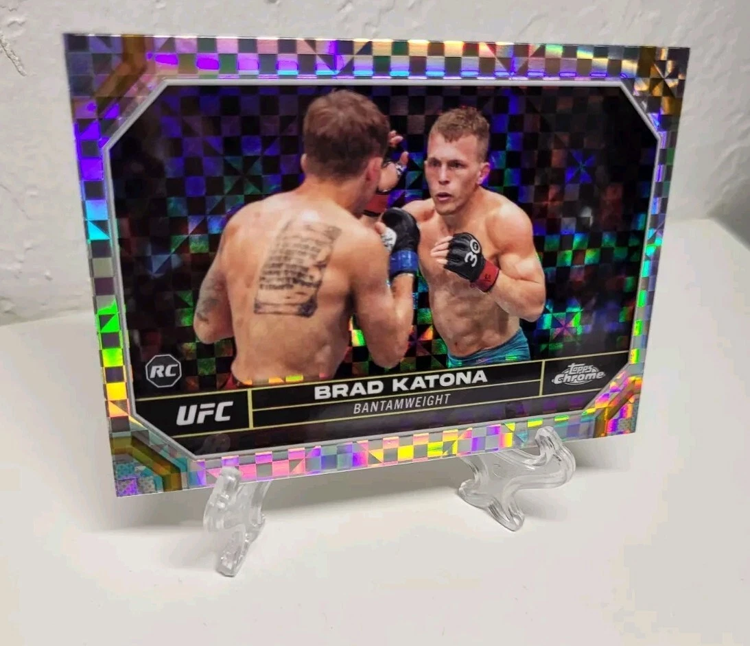Brad Katona (RC) UFC  2024 Topps Chrome- X-Fractor #1