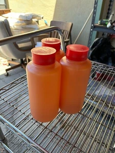 NEU Entegris 1L NowPak ATMI PTFE Liner HDPE Amber Flaschen NP-01-A1-T420-1 - Bild 1 von 4