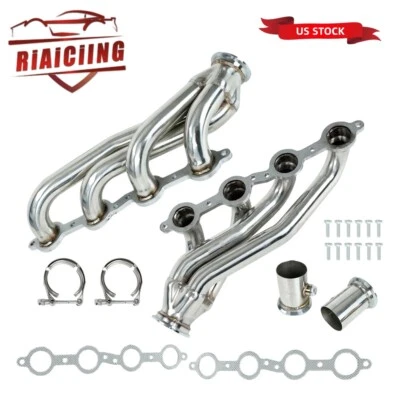 Cabezal de escape para camión de conversión de motor corto C-10 LS Chevy GMC LS1 LS2 LS3 Foto 1 de 4