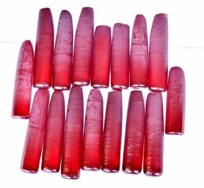 2200 Ct AAA+ Natural Red Ruby GIE Certified Untreated Rough Loose Gemstone Lot - Image 1 of 4