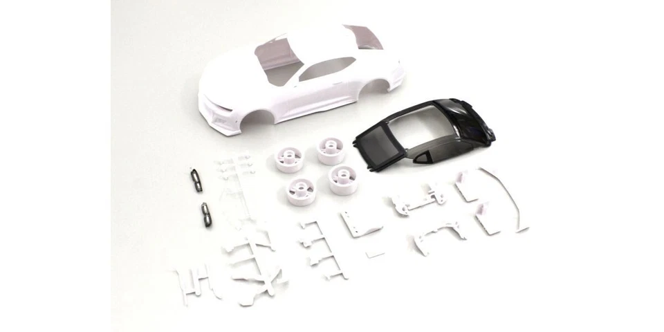 Kyosho MZN199 Chevrolet Camaro Zl1 Whitebodysetw/wheel Mini-z