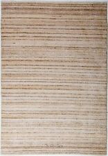 Modern look beautiful 4 x 6 ft beige area rug 100% bamboo silk material