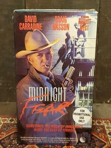 Midnight Fear (VHS, 1992) Cult Promo tape HTF RARE - Picture 1 of 4