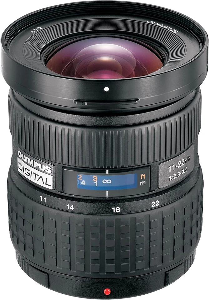 Olympus Zuiko Zoom Lens 11-22mm f/2.8-3.5 for 4/3  Four Third Cameras - Image 1 of 2