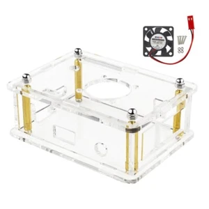 Clear Acrylic for Case with Fan Clear Cover for Orange Pi 3 Lts - Afbeelding 1 van 10