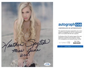 Heather Spytek signed photo 8x10 ACOA autographed Playboy Playmate - Bild 1 von 3
