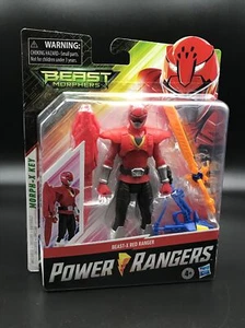 Modellino Power Rangers Beast Morphers Beast-X Red Ranger 6" NUOVO - Foto 1 di 6