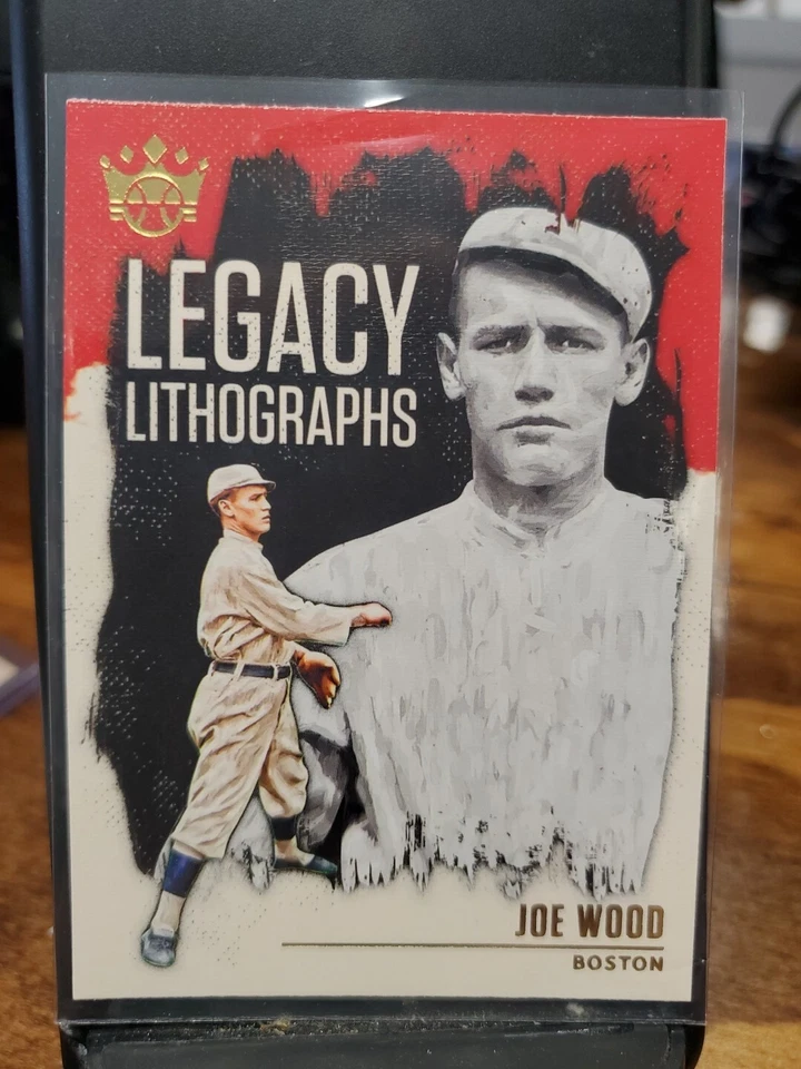 2021 Diamond Kings Legacy Lithographs Joe Wood Boston Red Sox #LL-16 - Image 1 of 1