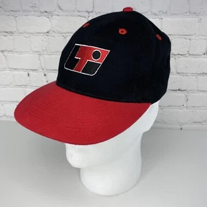 LTI Ladder Tower Inc Adjustable Strapback Hat Cap Black - Picture 1 of 8