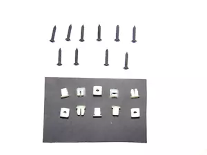 Nuevo 20 Piezas Faros Borde Bisel Negro Tornillo Kit Cutlass 81-86 1519 - Imagen 1 de 2