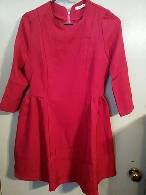 Vestido Sheinside - Rojo - Talla Mediana *** NUEVO Foto 1 de 3