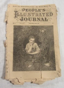 PEOPLE'S ILLUSTRATED JOURNAL -- January, 1880 -- George Stinson, PORTLAND, MAINE - Picture 1 of 10