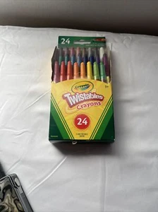 Crayola Twistables Mini Crayon Set, 24 Ct, Back to School Supplies, Multi-Color. - Picture 1 of 3