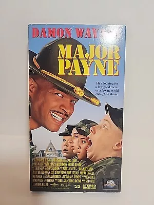 Major Payne (VHS, 1990s) Damon Wayans 90s Movie Kids Movie. Family Movie  - Image 1 of 4
