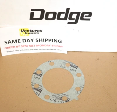 2003-2018 Dodge Ram 2500 3500 Rear Wheel Hub Axle Shaft Gasket 8 Hole - Image 1 of 2