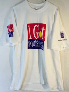 Vintage 90s The Rosie Odonnell Show I Got Squished 98 T Shirt XL Breast Cancer - Picture 1 of 9