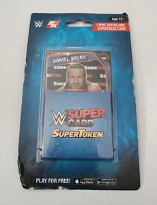 WWE 2016 “Daniel Bryan” Supercard & SuperToken Gamestop Exclusive New Unopened - Picture 1 of 2