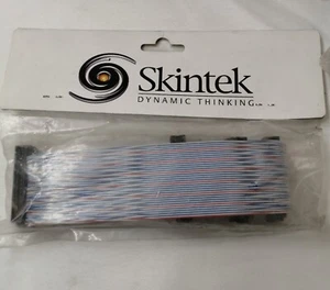 SKINTEK CAVO FLAT SCSI III 68 POLI HALF PITCH 122 CM 5 CONNETTORI + TERMINATORE - Afbeelding 1 van 3