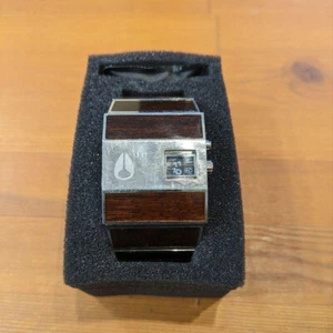 Nixon Watch The Rotolog Brown Quartz - Picture 1 of 2