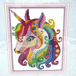 Unicorn Cross Stitch Kits DIY 11CT- Unicorn 11×15 inch - Picture 1 of 3