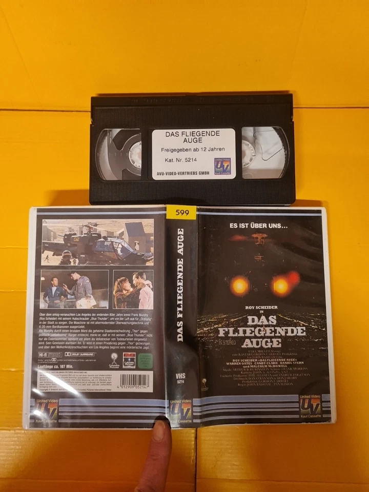 VHS(4) Das fliegende Auge mit Roy Scheider  - Bild 1 von 1