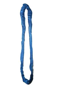 Endless Round Sling Blue 6 FT Lifting Crane Strap Recovery Tow 42,400 lbs Basket - Picture 1 of 3