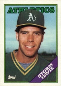 A0149- 1988 Topps Baseball Cards 248-497 +Rookies -You Pick- 15+ FREE US SHIP - Picture 1 of 497