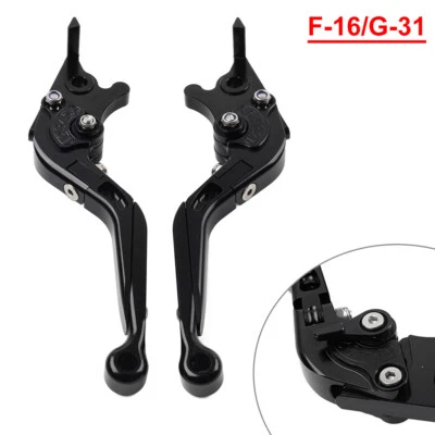 CNC Extendable Brake Clutch Levers For BMW G310R/G310GS 2017-2021 Black - Image 1 of 4