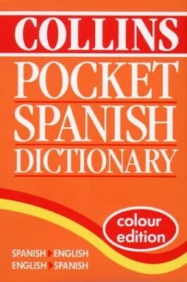 Collins Pocket Spanish Dictionary Hardback Book The Fast Free Shipping - Image 1 of 2