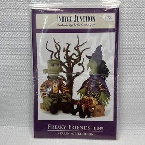 Indygo Junction Freaky Friends Yo Yo Doll Halloween Decor Pattern Approx. 24" - Picture 1 of 2