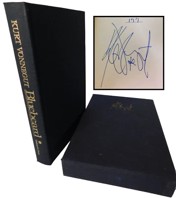 Bluebeard by Kurt Vonnegut, Signed Limited Edition in Slipcase, 1987 Foto 1 de 4