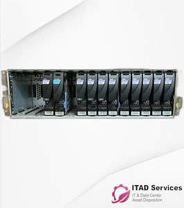 EMC STPE15 15-Bay Enclosure Storage Array w/300GB x6 200GB SSD x1 - TESTED - Photo 1/7