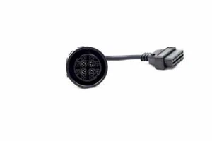 Diagnose Stecker Adapter 12 PIN OBD1 auf 16 PIN OBD2 für MAN LKW Kabel C18 - Bild 1 von 2