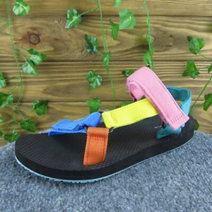 Sandalias deportivas Time And Tru para mujer zapatos talla 7 medianas multicolor sintéticas - Imagen 1 de 9