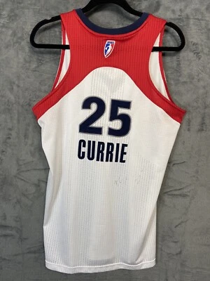Monique Currie Autographed Adidas Washington Mystics Signed Stitched Jersey #25 - Image 1 of 4