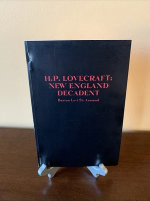 H.P. Lovecraft: New England Decadent By Barton Levi St. Armand First Editio 1979 - Image 1 of 3