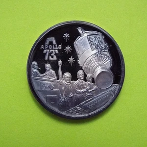 APOLLO XIII - Mission Control .999 Silver Round Gem Proof Medal - Picture 1 of 12