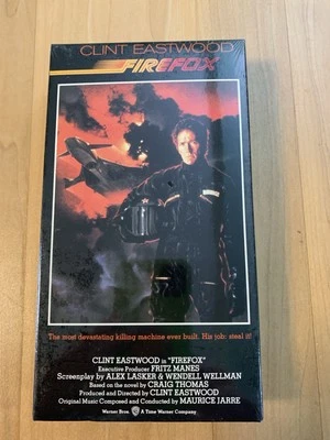 SEALED VHS Tape Firefox, 1991 Warner Bros. Video, Clint Eastwood Foto 1 de 4