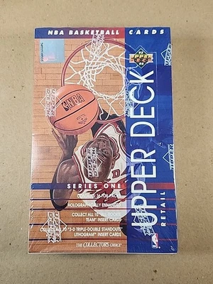 1993/94 Cubierta Superior Serie 1 Caja de Baloncesto Sellada 36 Paquetes, 12 Cartas  Foto 1 de 4