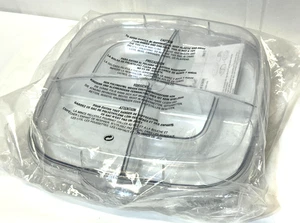 Pampered Chef Large Square Cool and Serve #2614 Egg Cooler & 5-Divider Trays - Picture 1 of 3