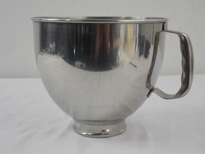 KitchenAid KSM150 Ersatz Edelstahl 5 Quart Rührschüssel mit Griff - Bild 1 von 4