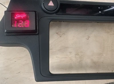 Medidor de voltímetro de ajuste de bisel envolvente radio tablero Scion TC 2011-2016 55405-21050 personalizado Foto 1 de 4