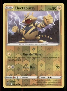 Electabuzz SWSH09: Brilliant Stars #046/172 Common Reverse Holo Pokemon LP - Picture 1 of 2