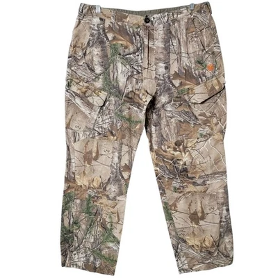 Game Winner Realtree Mens Camo Woods Leaves Hunting Cargo Utility Pants XL - Image 1 of 4